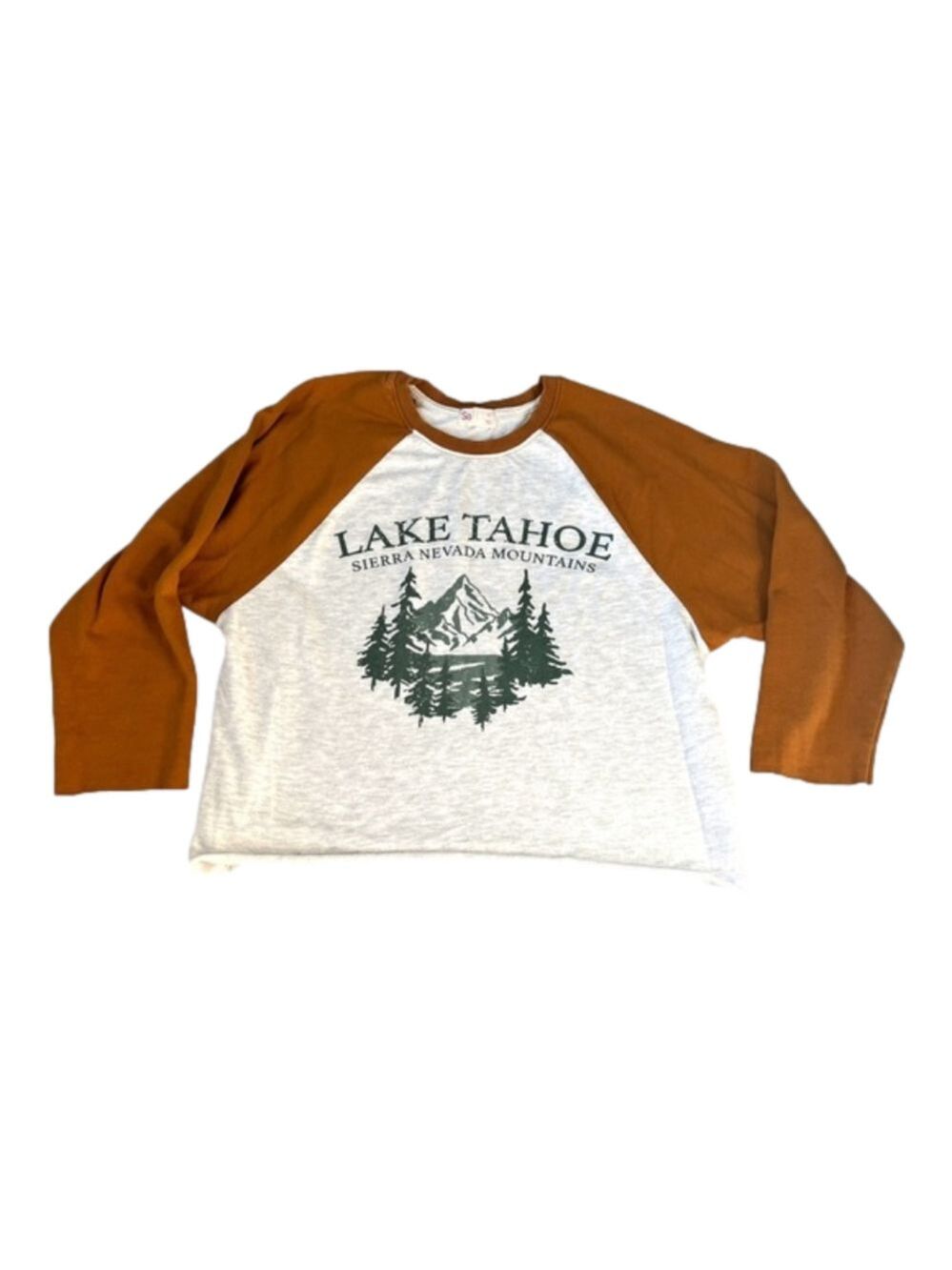 LAKE Tahoe Women cropped top size medium